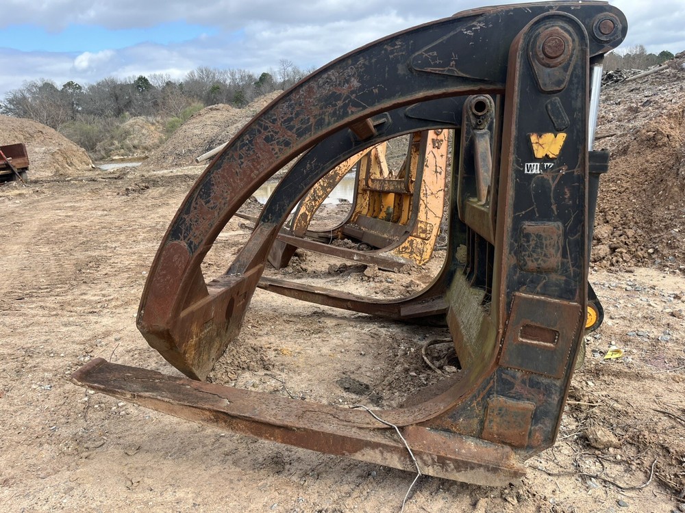 Wicker WE 780-3 Mill Yard Grapple Pole Grapple Front End Loader