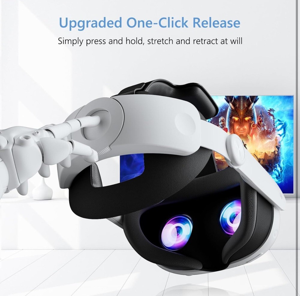 Adjustable Elite Head Strap Compatible with Oculus Quest 3 Meta Quest 3