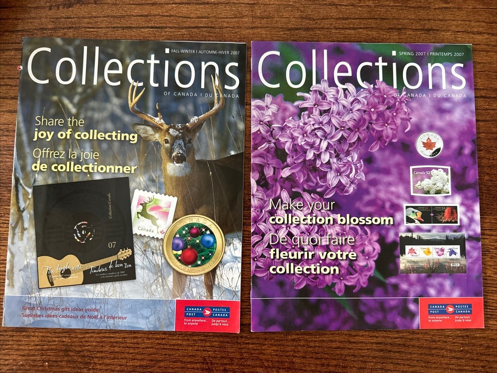 2007 Canada POST PHILATELIC COLLECTIONS STAMPS MAGAZINE Lot H876