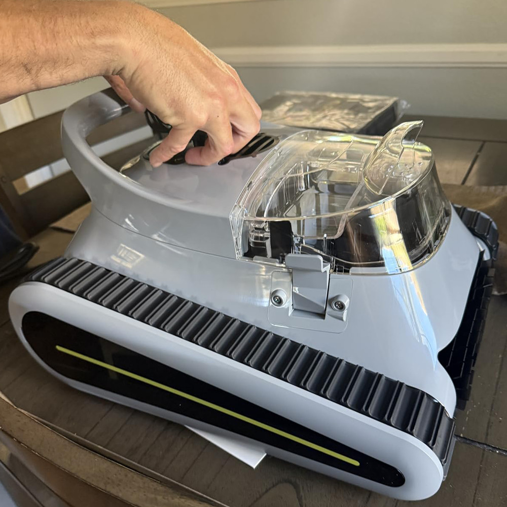 Cordless Pool Vacuum Cleaner Wall Climbing，Smart Navigation，App Control