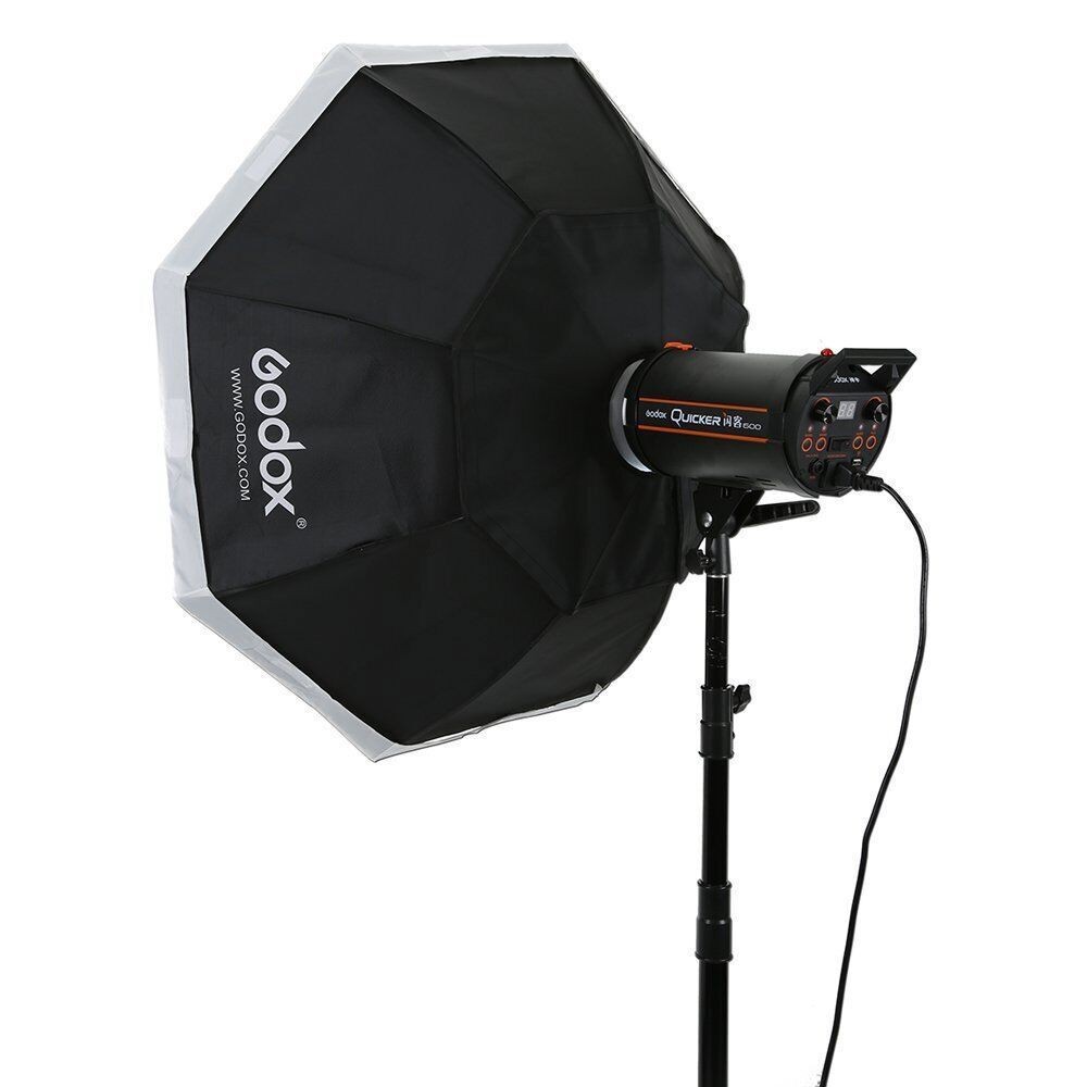 US Godox 120cm/47" Octagonal Softbox Bowens Mount Compatible for LED,Monolight