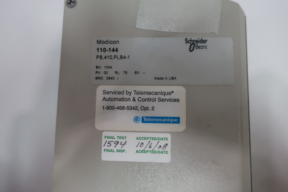 Schneider 110-144 Power Supply Module