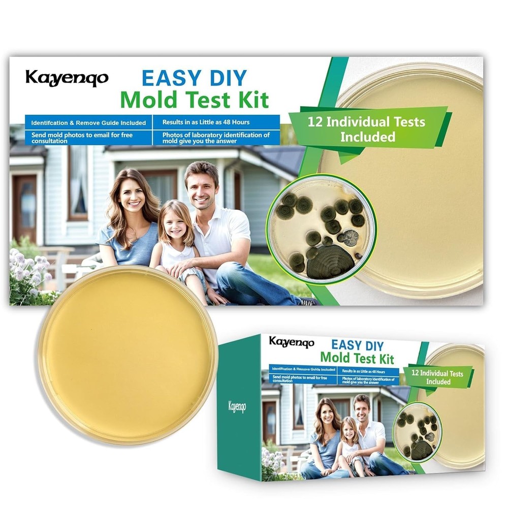 Home Mold Kit - 12 Detection Tests, Mold Detector