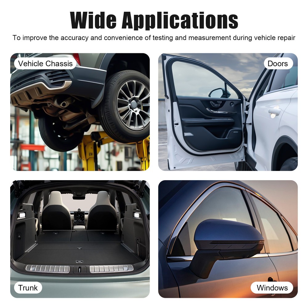 Auto Body Frame Machine 2D Measuring Ruler System High-precision W/ 3D Adapter