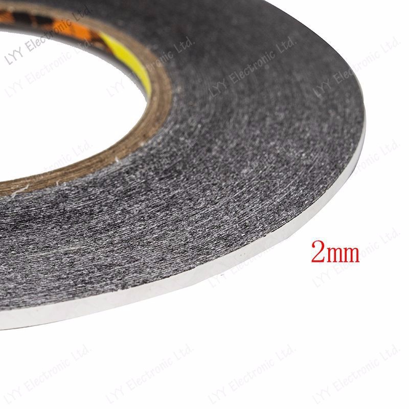 2mm black For 3M Sticker Double Sided Tape Adhesive cell phone repair +tools USA