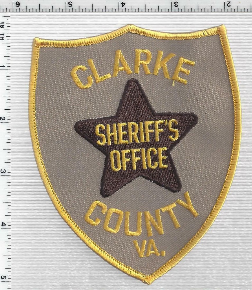 Clarke County Sheriff (Virginia) 3rd Issue Shoulder Patch