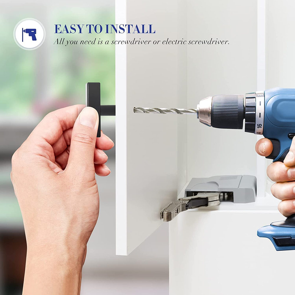 T Bar Cabinet Handles Kitchen Drawer Cupboard Cabinet Pulls Knobs Hardware Black