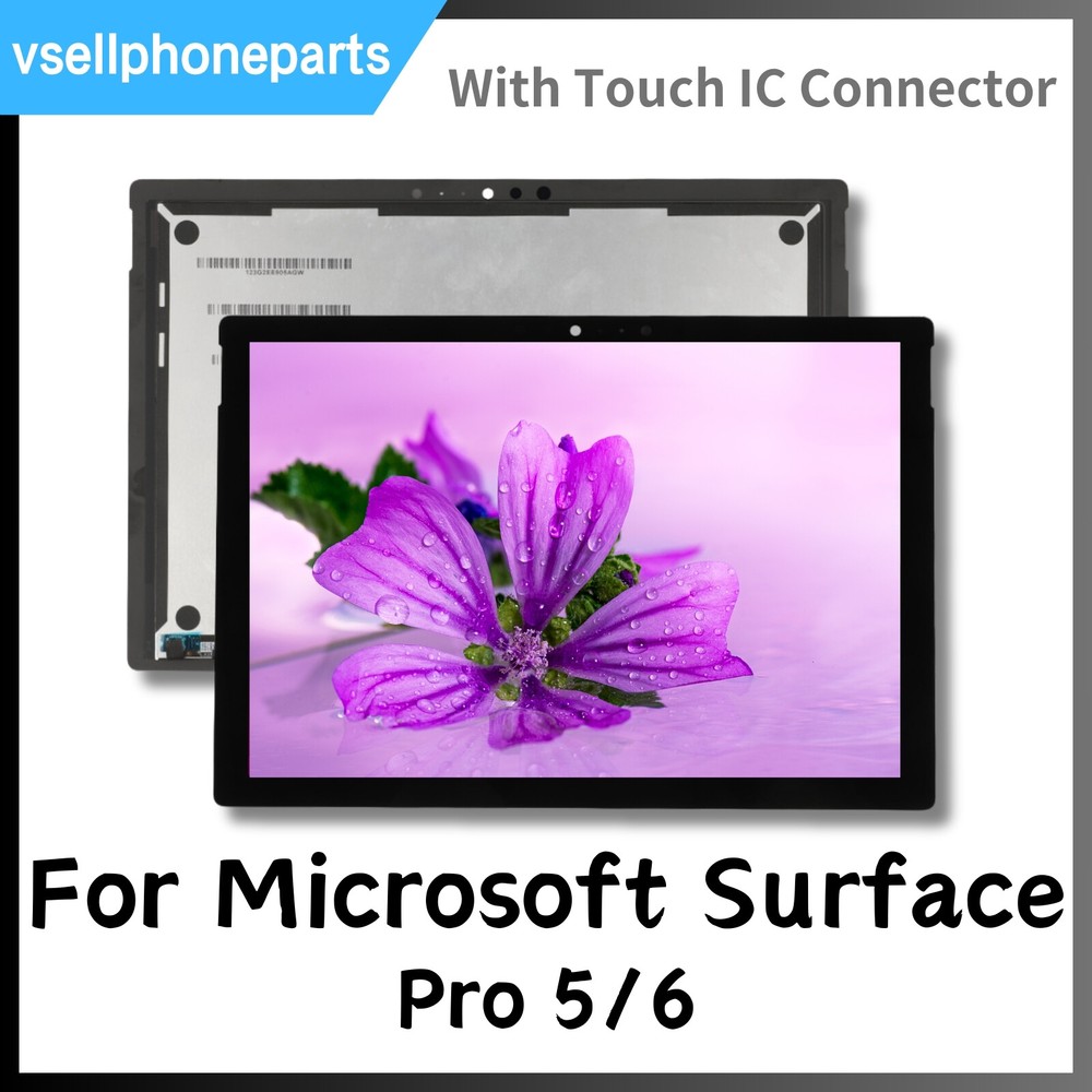 OEM For Microsoft Surface Pro 5/6 Full Front Assembly Display Screen Replacement
