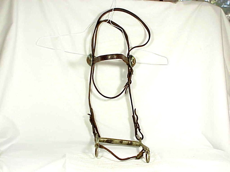 Old WESTERN BRIDLE With BIT