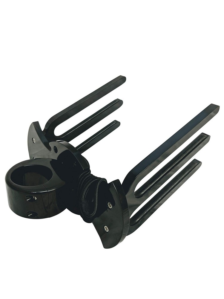 Wakeboard Rack, Black Aluminum Wakeboarding Tower Holder, Adjustable Angle Base