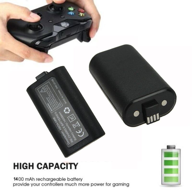 2024 New Microsoft Battery For Xbox One Wireless Controller 1400mAh Rechargeable