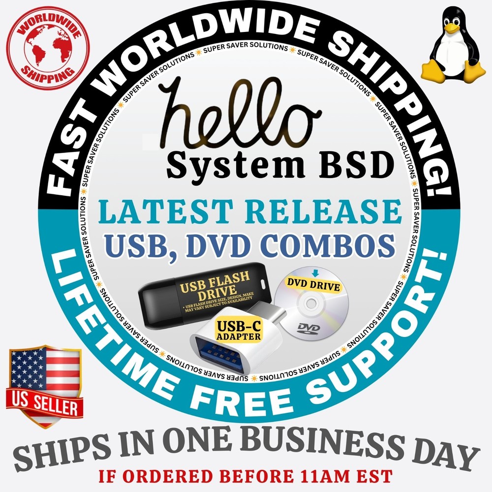 helloSystem BSD OS | LATEST & EXPERIMENTAL RELEASE ISO BUILDS | DVD, USB COMBOS
