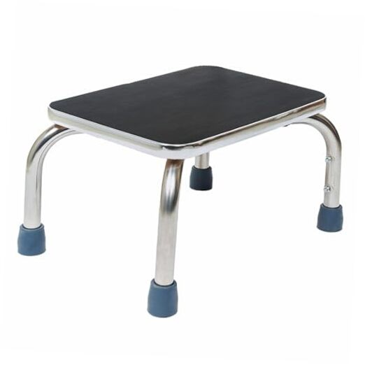 Heavy-Duty Foot Step Stool with Non-Slip Rubber Platform for Without Handle