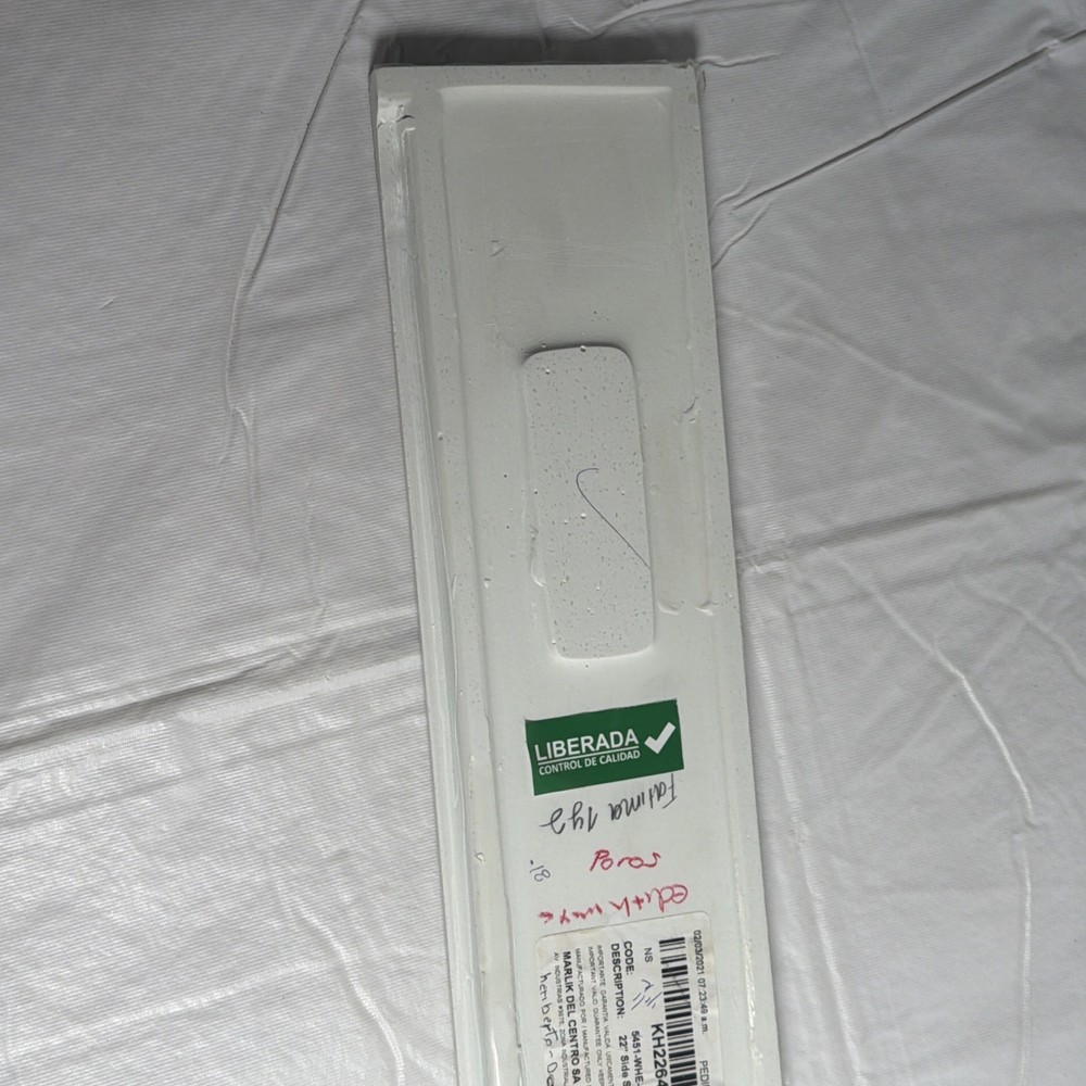 Kohler 5451-S33 Solid/Expressions Solid Surface Material Side Splash - White