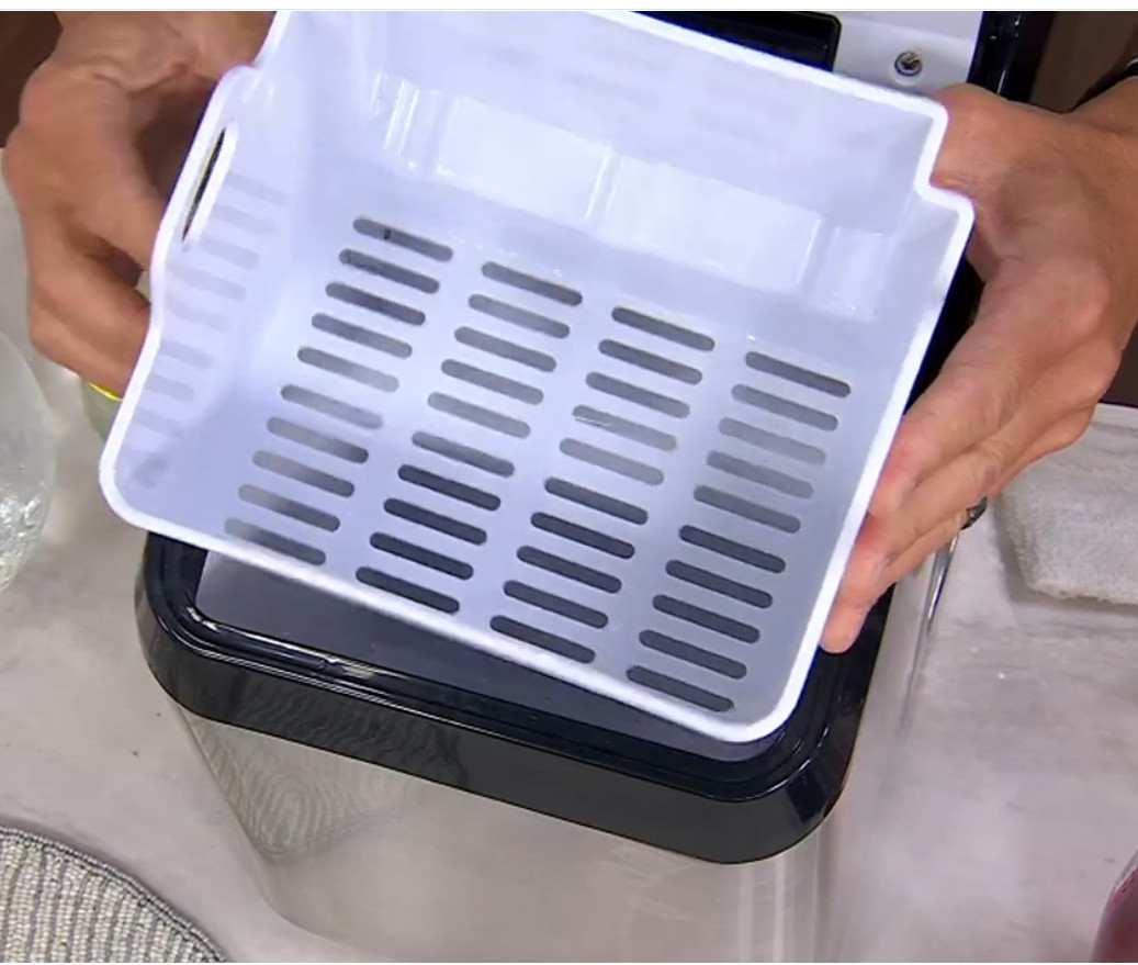 Technique 72-lb Countertop Nugget Ice Maker Stainless Top Open-box Sale(2-Aisle)