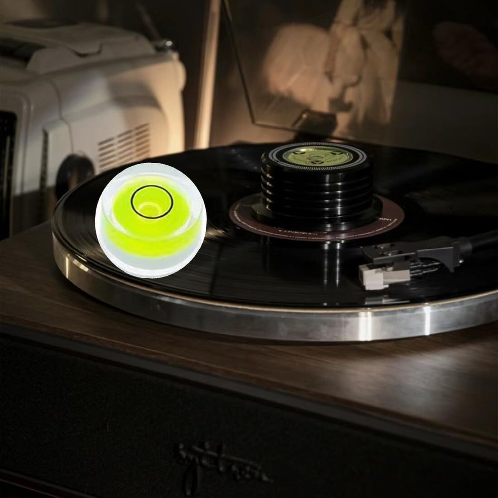 5pcs Small Circular Bubble Levels for Workshop & Tripods