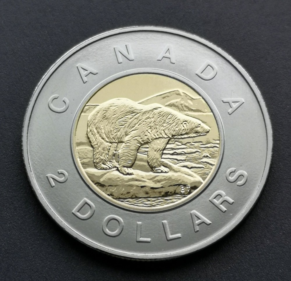 *** CANADA TOONIE 2000 POLAR *** SPECIMEN *** BETTER DATE ***