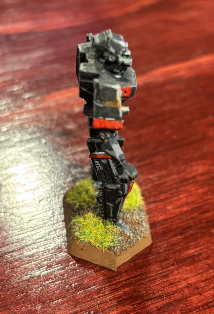 Battletech Painted Plastic Miniature "Banshee" Wolf's Dragoons Based
