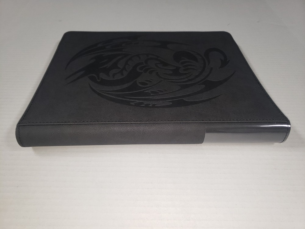 Dragon Shield - Card Codex Zipster Binder - Iron Grey Open Box AT-38011