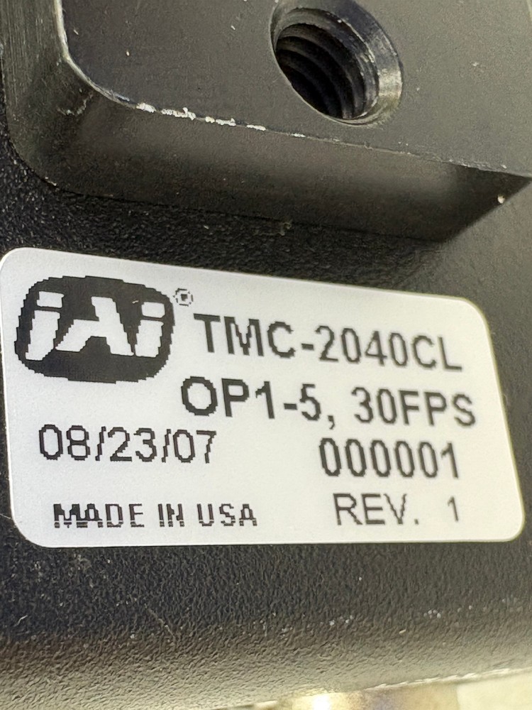 PRE OWNED | PULNIX TMC-2040CL Progressive Scan Shutter CCD Camera Only - Black