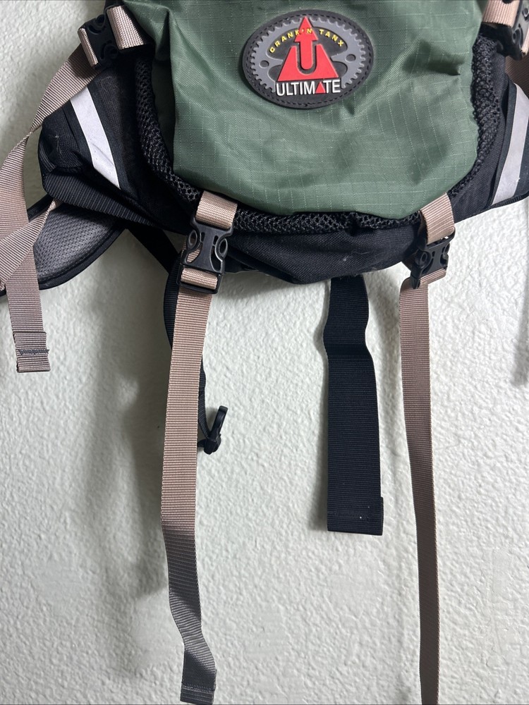 Ultimate Crank N Tanx Olive Hydration Backpack No Bladder Xspurt