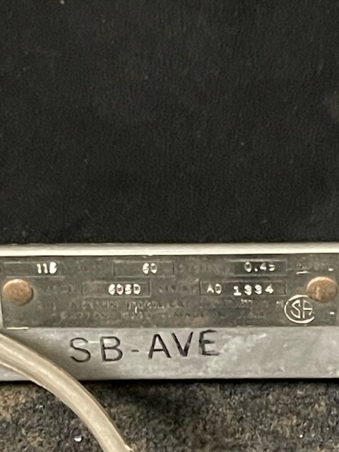 Jackson Audio OSCILLATOR Model 605D with Vacuum Tubes
