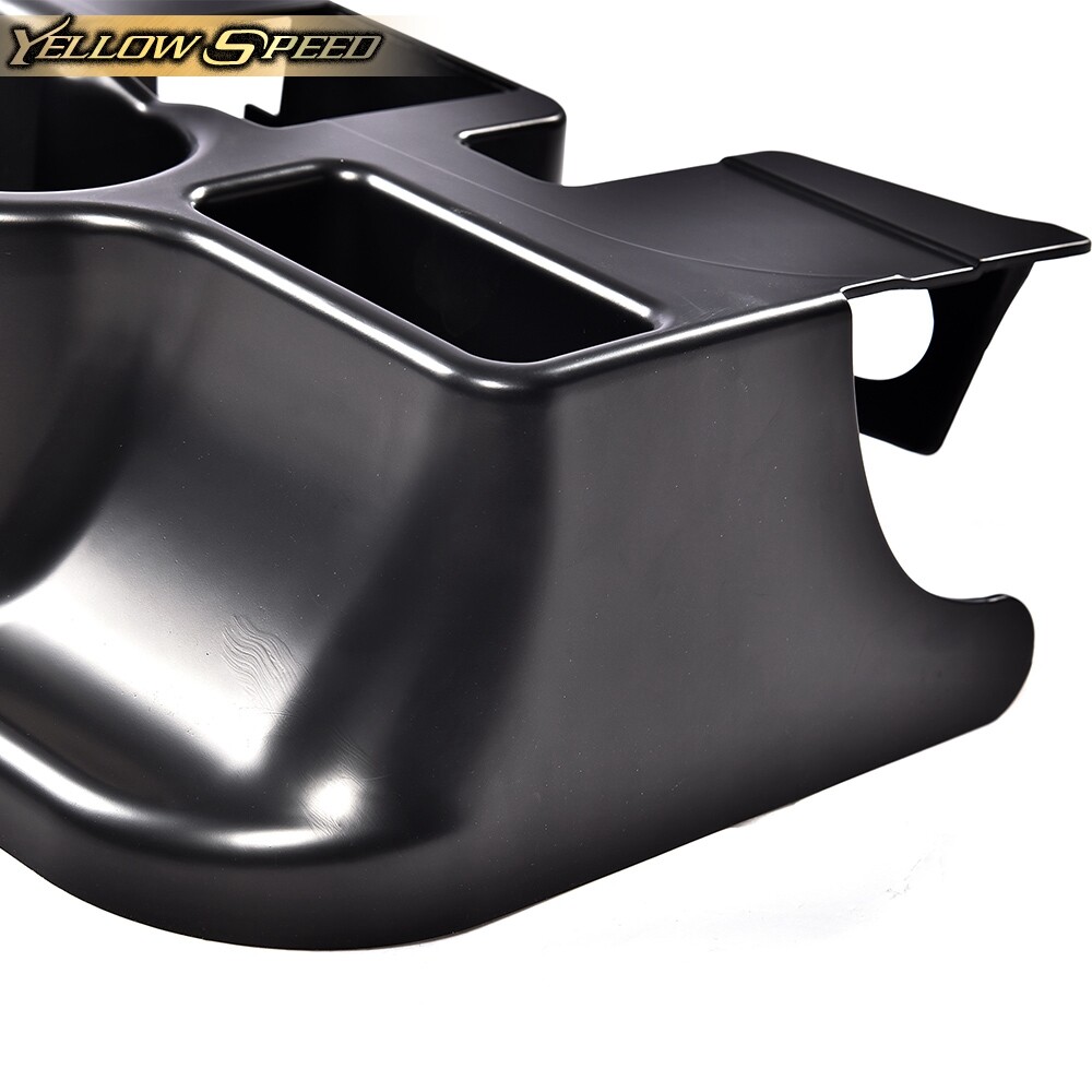 Fit For 2003-2012 Dodge Ram 1500 2500 3500 Center Console Cup Holder Matte Black