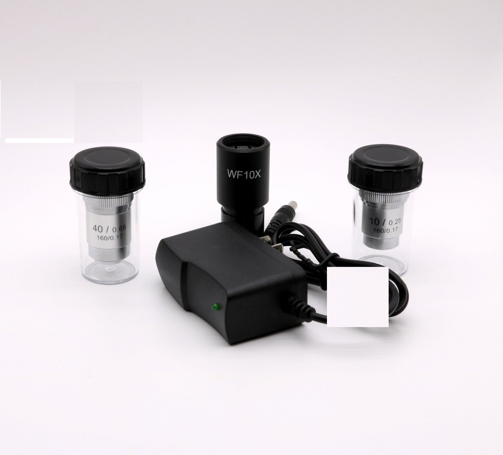Portable Polarizing Metallograph Microscope w/ Polarizing Filter Carrying Box