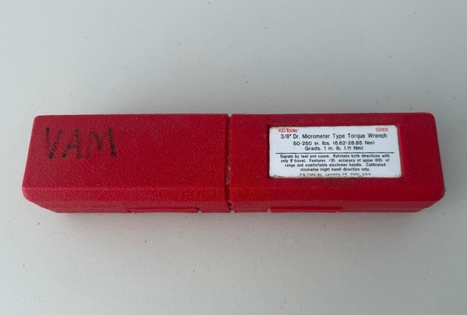 KD Tools 3263 3/8" Dr. Micrometer Type Torque Wrench