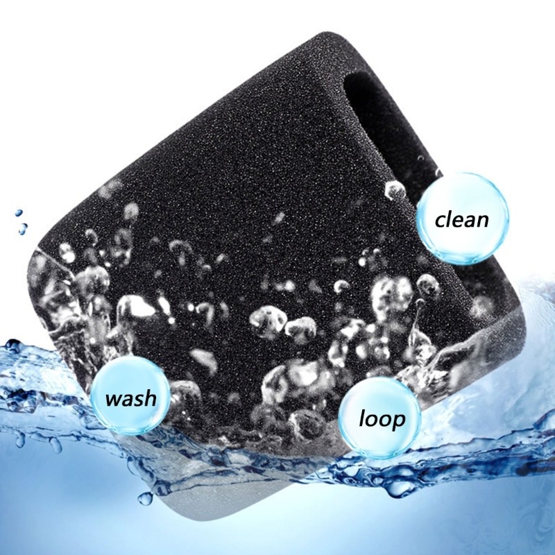 Noise Suppression Cover Wind Screen Studio Filter Square Microphone Cover Sponge
