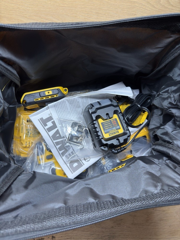 DEWALT 20V MAX 2-Tool Brushless Power Tool Combo Kit with Soft Case