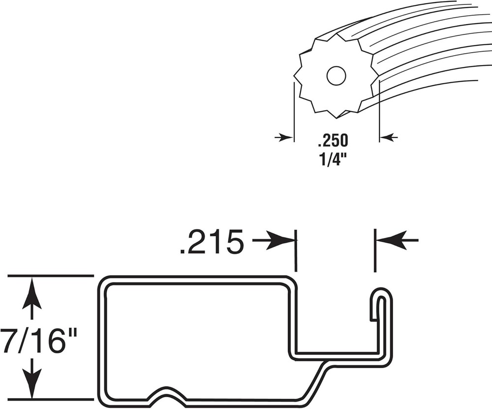 UV Stabilized 25ft Black Spline for Screen Retention - Lightweight & Efficient