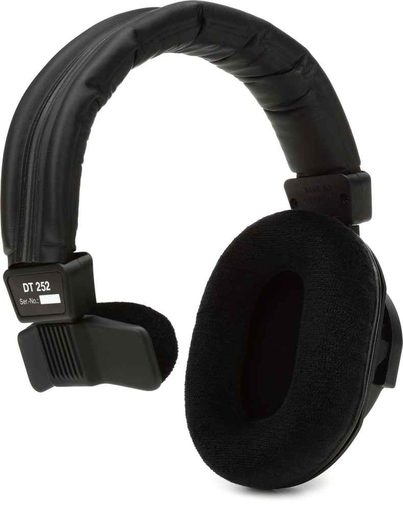 Beyerdynamic DT252 Single-ear Broadcast Headphone - Closed (3-pack) Bundle