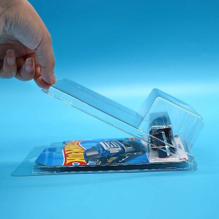 50 Qty Blister Protector Case Mainline for Hot Wheels Matchbox Basic