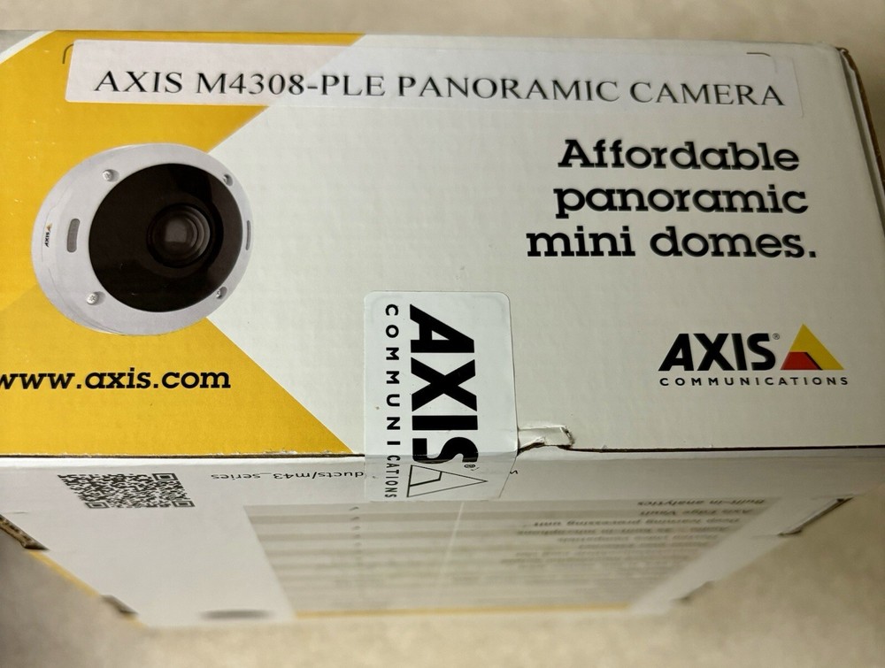 Axis M4308-PLE Network Panoramic Dome Camera 02100-001.