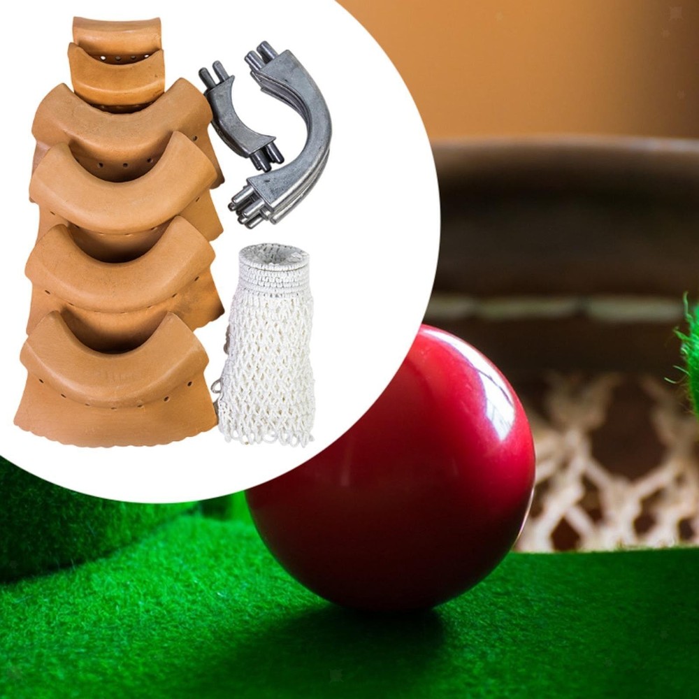 Pool Table Pockets Billiard Pockets Set Billiard Pool Accessories Nylon Net Bags