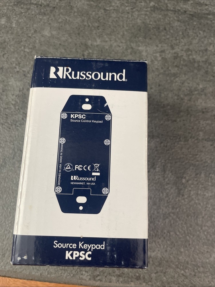 Russound KPSC Source Keypad CAA66 Compatible- NIB- White