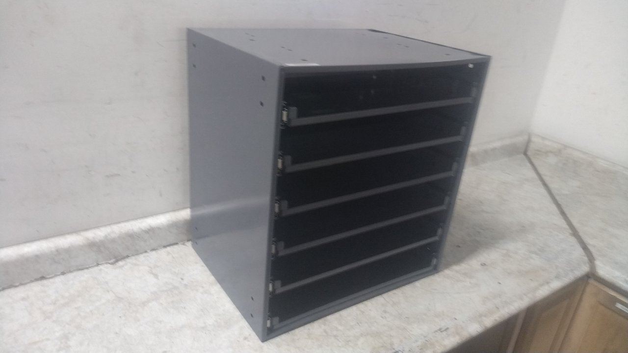 Durham Mfg 321B-95 6 Slot Heavy Duty Slide Rack