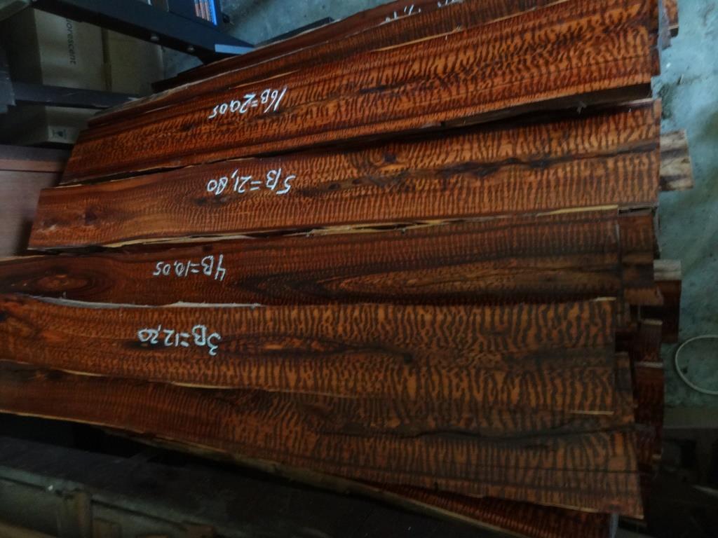 10 pcs 5/8" x 5/8 x 14" Snakewood Blank