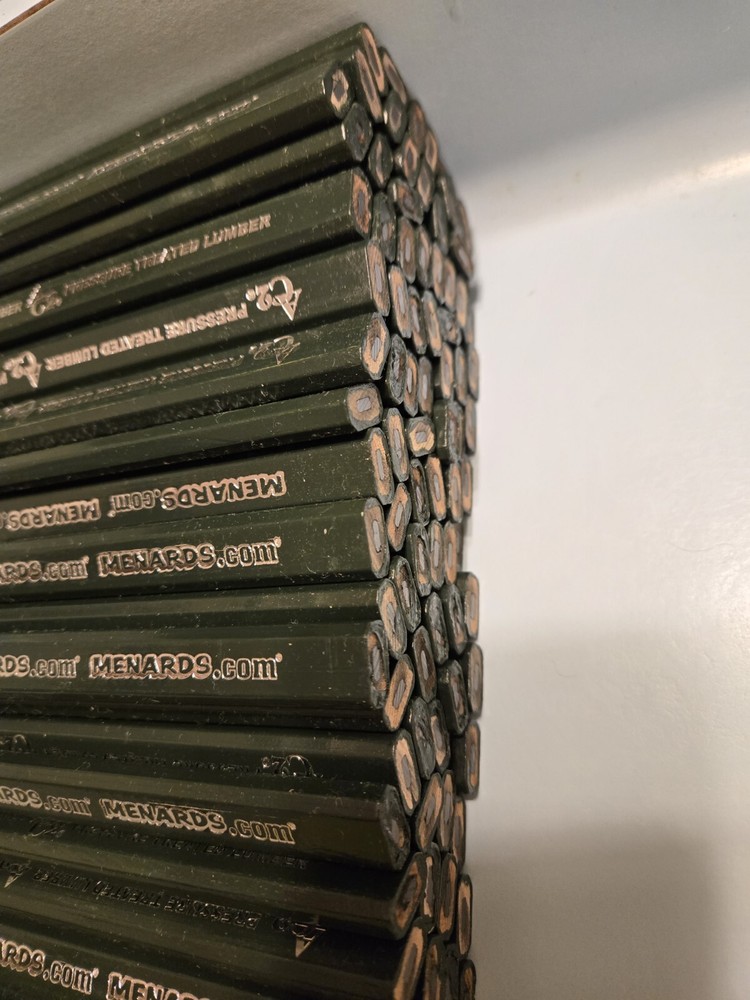 Menards Contractor 24-pack Flat Carpenter Pencils