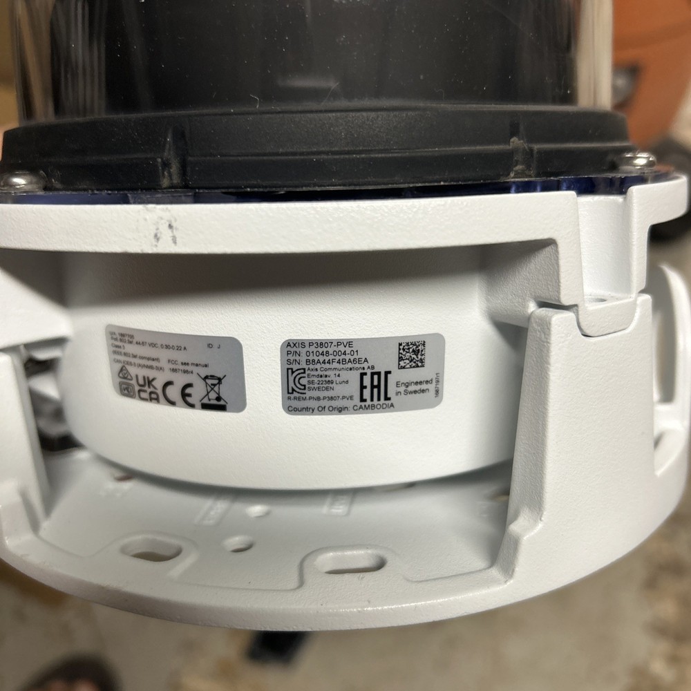 Axis P3807-PVE Network Security Camera System (USED)