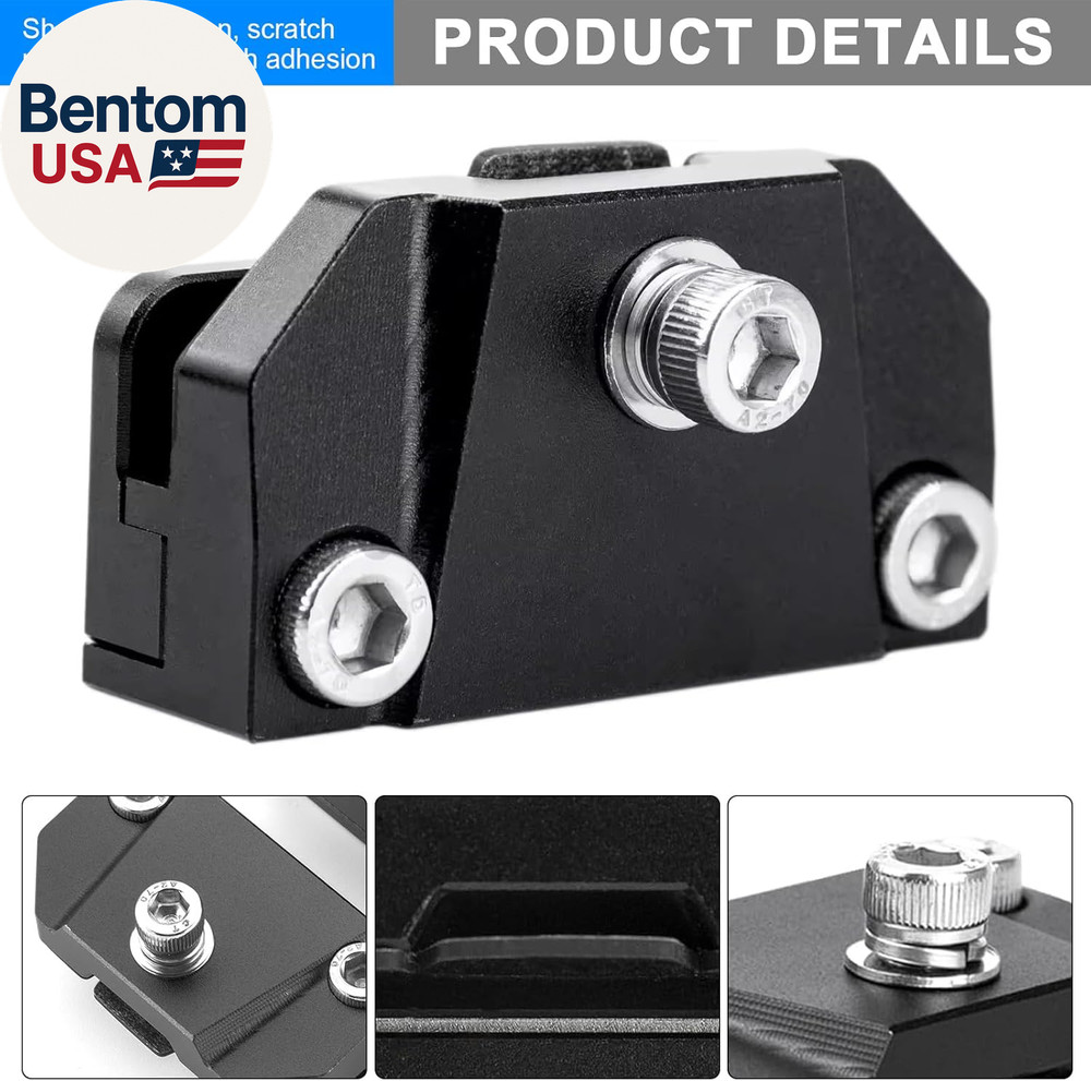 2PCS Universal Hood Light Mounting Brackets Ditch Light Brackets Adjustable Alum