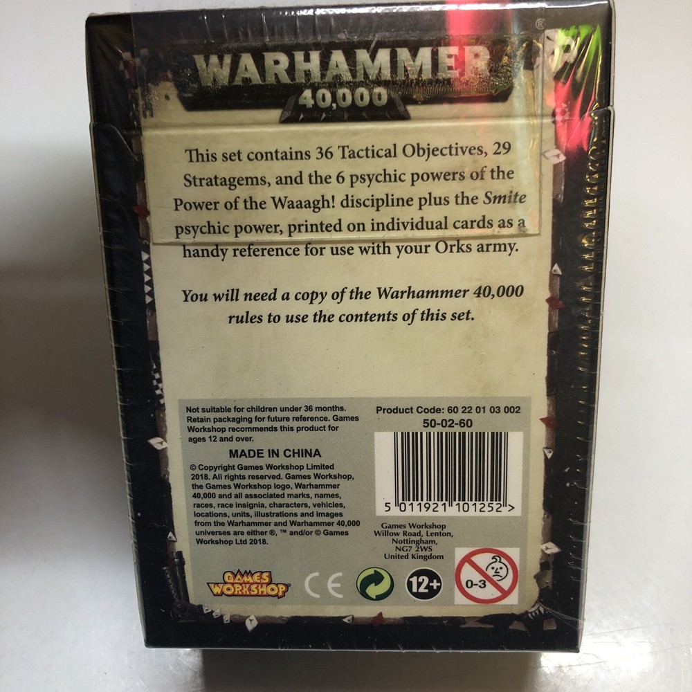 Warhamer 40k Datacards: Orks