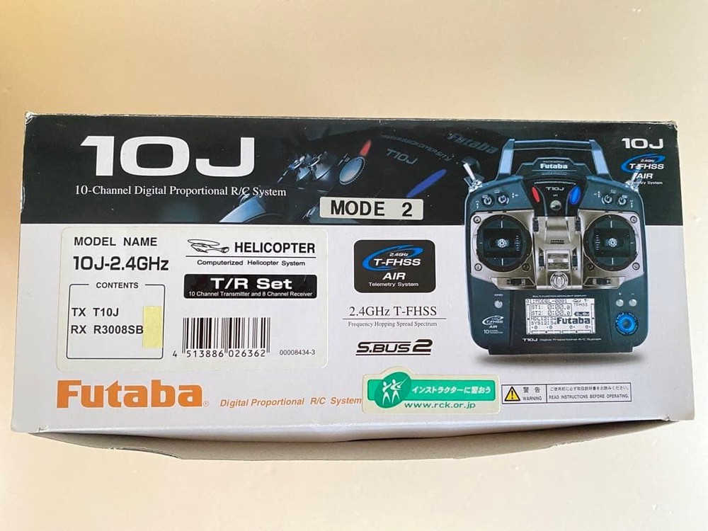 Fpv Drone Set With Futaba 10j Transmitter Remote Control Radio Controller