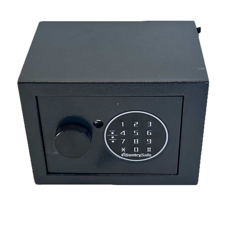 SentrySafe X014E Black Security Extra Small Safe with Digital Keypad Lock