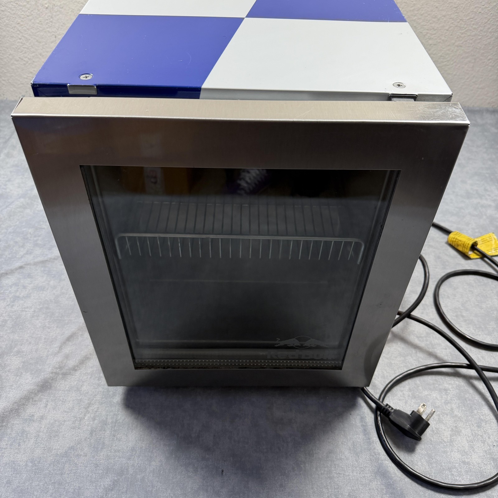 Red Bull Frigidaire EFMIS129 Mini Fridge 0.62 Cu Ft Eco LED Countertop Cooler