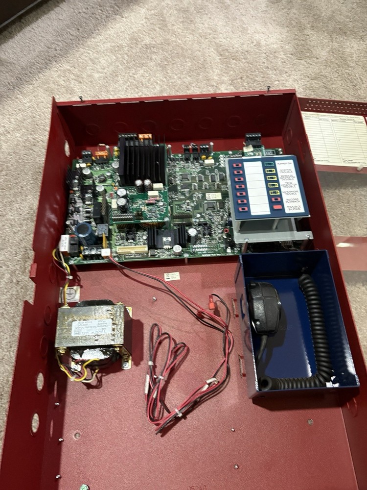 FireLite Acc-25/50 Voice Evacuation Panel. TECH TESTED. WITH CARDS