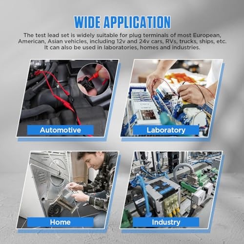 Multimeter Test Leads Kit Multimeter Leads Kit Multi Function Electrical 104PCS