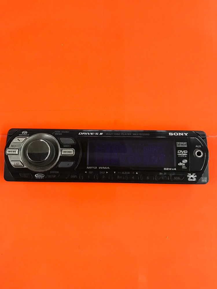 SONY MEX-DV2000 faceplate face plate only