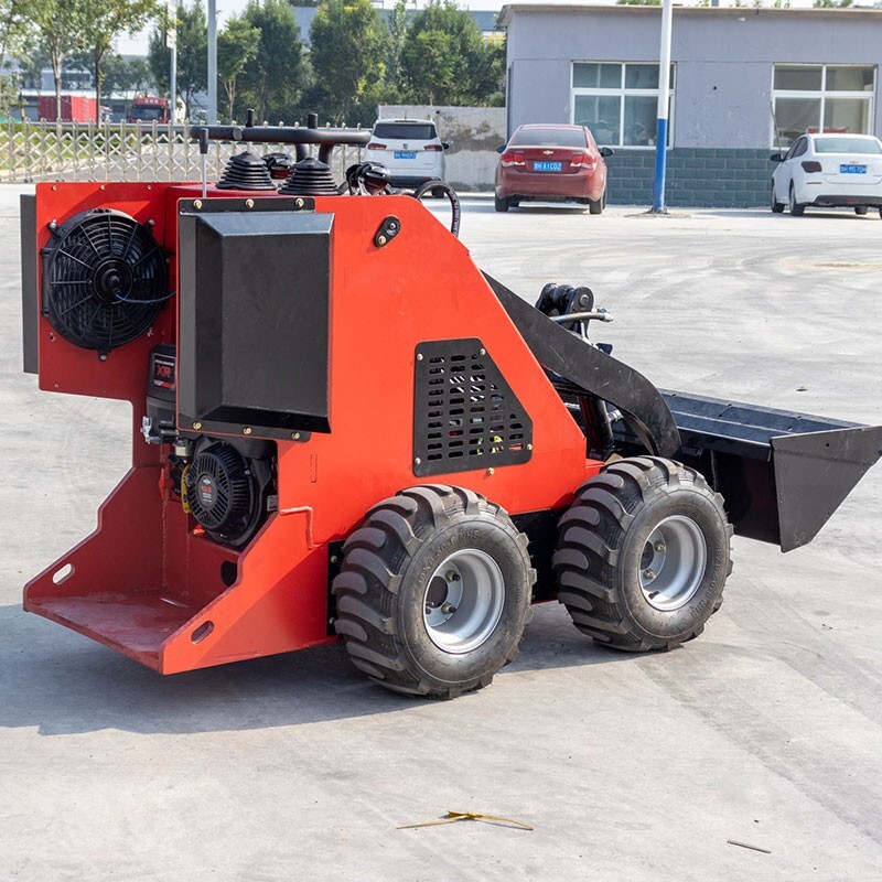 13.5HP Gas Engine Mini Wheel Skid Steer Loader, New